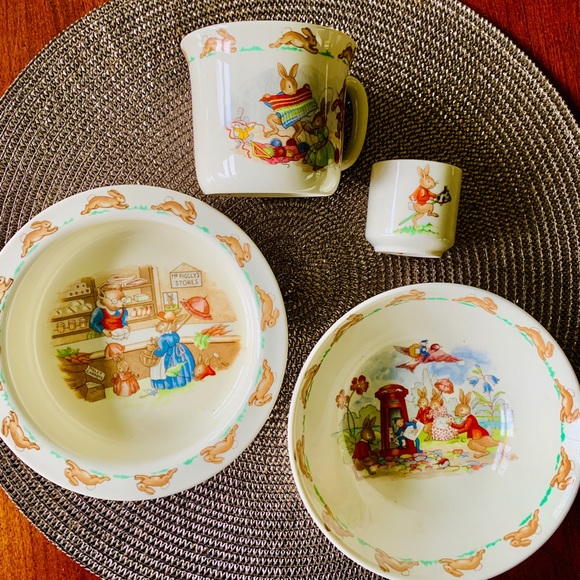 Royal Doulton Other - Royal Doulton Bunnykins bone china child set❣️